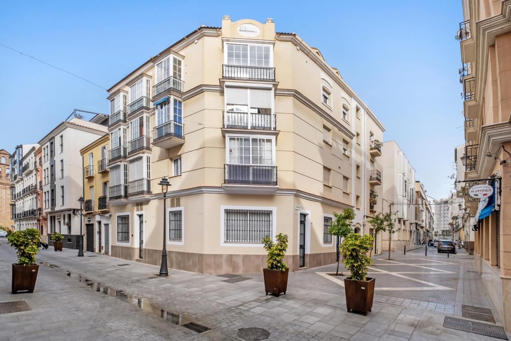 Atico Calle Malpica Con Terraza Málaga Esterno foto